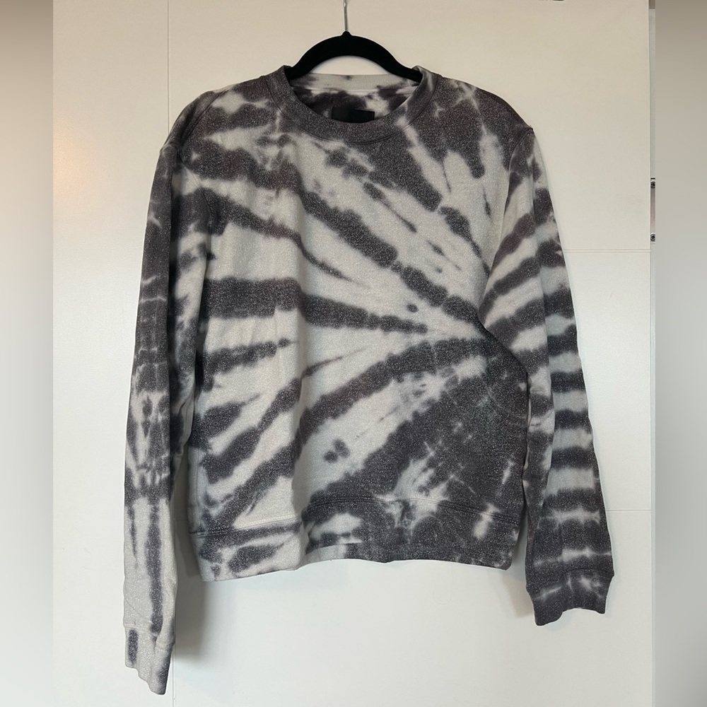 RtA Emma Monochrome Tie-Dye Sweatshirt, small, perfect condition, worn once.